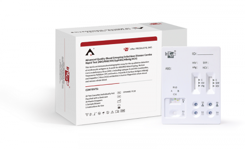  Advanced Quality Blood Grouping/Infectious Disease Combo Rapid Test .с CE.
