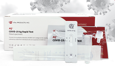 Экспресс-тест InTec Ultra High Sensive AQ+ COVID-19 Ag получил маркировку CE за самотестирование
