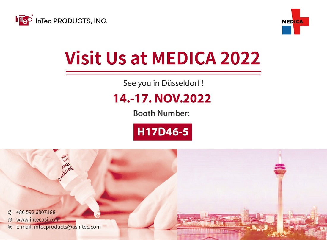 Встречайте InTec PRODUCTS INC. на выставке MEDICA 2022